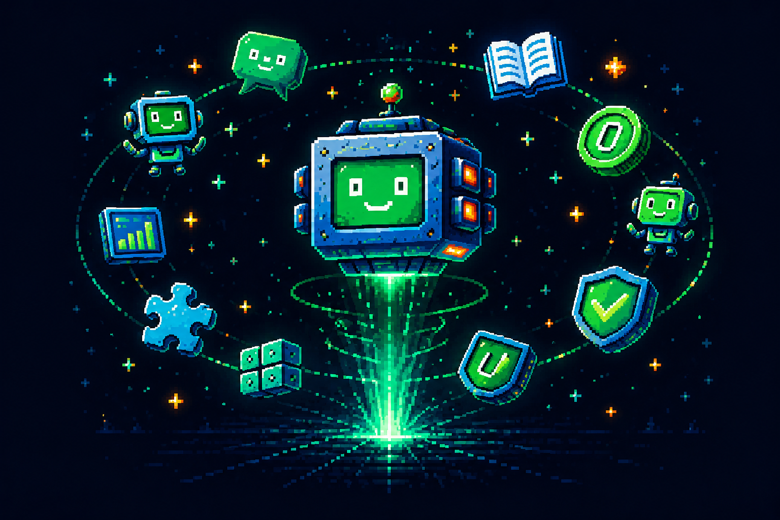 Explain AI arcade hero